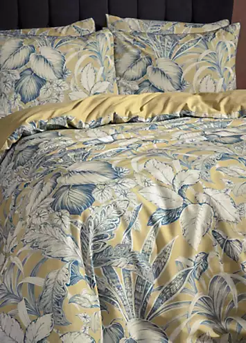 EW by Edinburgh Weavers Tivoli 100% Cotton Duvet Cover Set - Gilt | Kaleidoscope