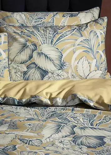 EW by Edinburgh Weavers Tivoli 100% Cotton Duvet Cover Set - Gilt | Kaleidoscope