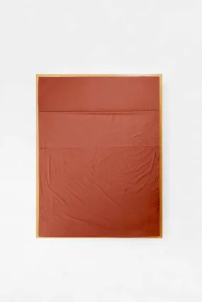 Flat Sheet - Ochre Red