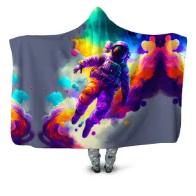 Floating Away Hooded Blanket