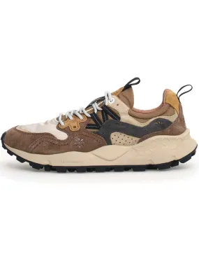 Flower Mountain Yamano 3 Ripstop Trainers Beige Brown