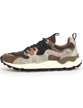 Flower Mountain Yamano 3 Trainers Camo Black Military