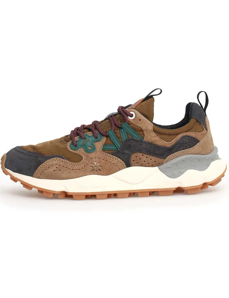 Flower Mountain Yamano 3 Trainers Grey Olive