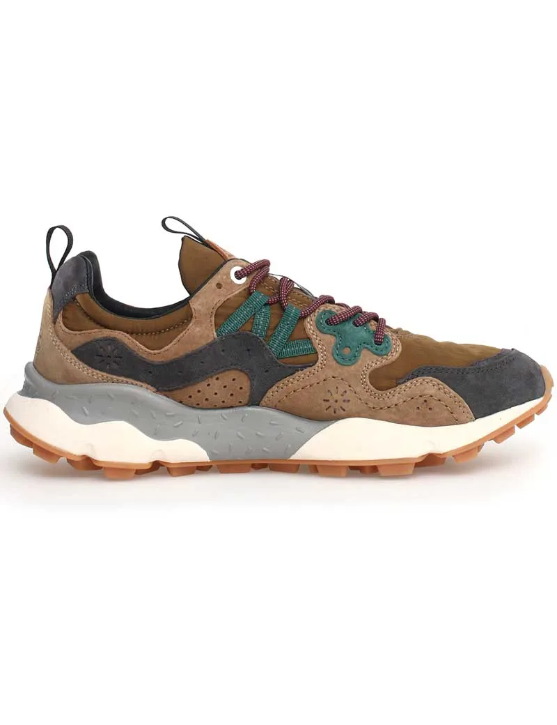 Flower Mountain Yamano 3 Trainers Grey Olive