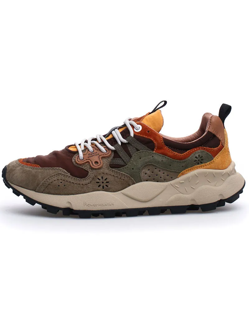 Flower Mountain Yamano 3 Trainers Taupe Brown