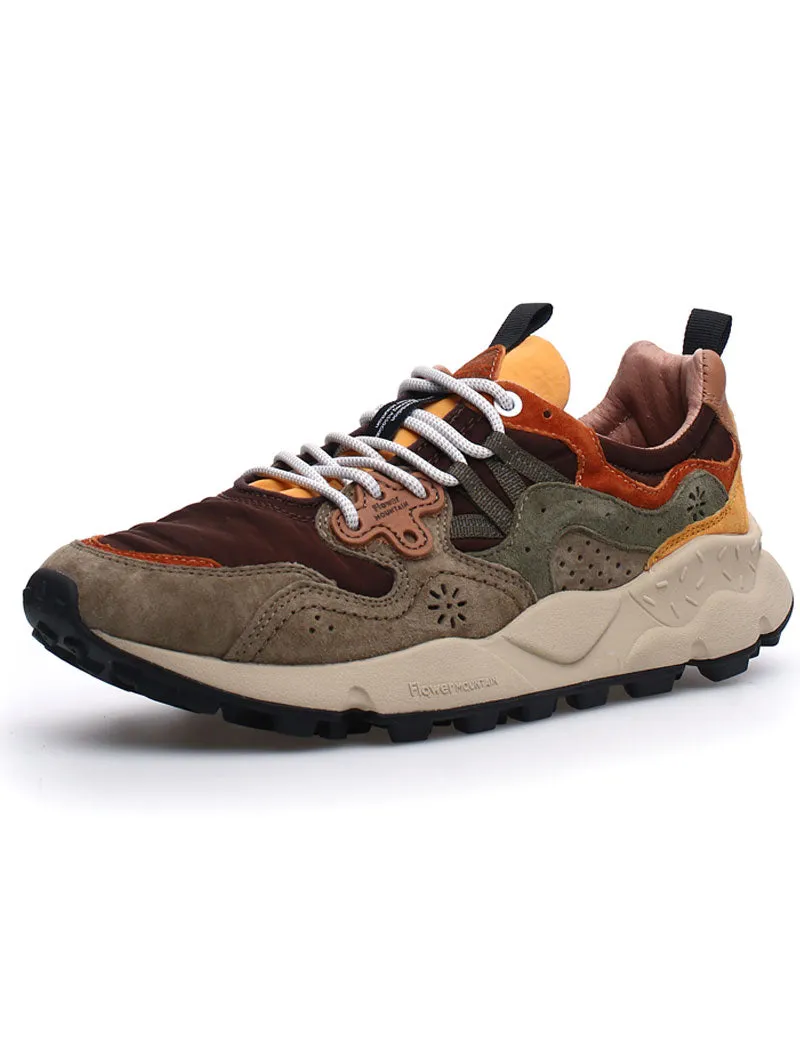 Flower Mountain Yamano 3 Trainers Taupe Brown