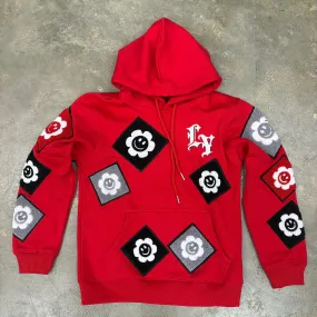 Focus Patch Red Hoodie Boys