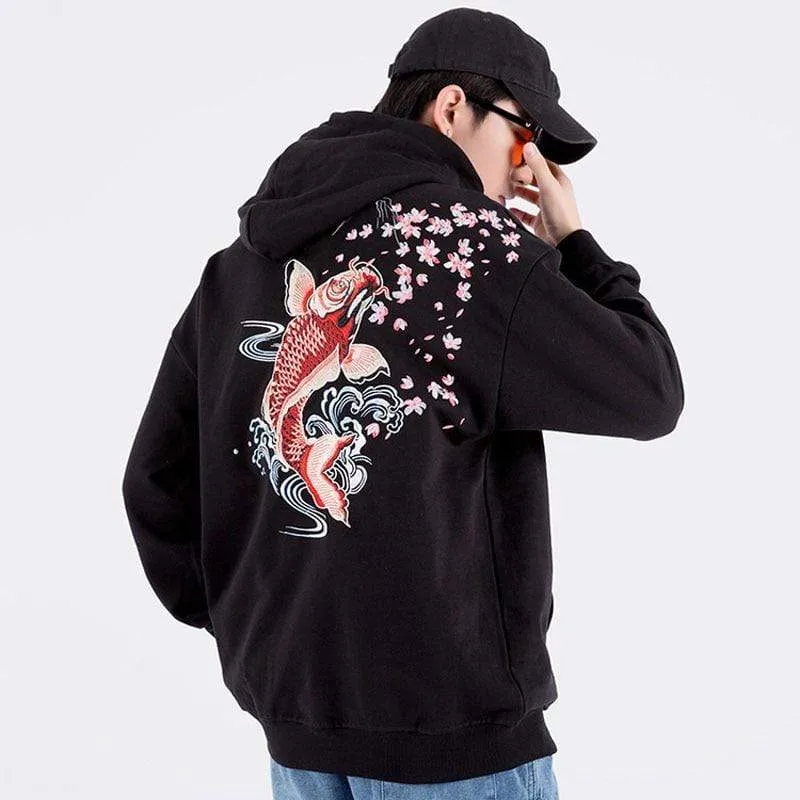 Fuji Koi Hoodie