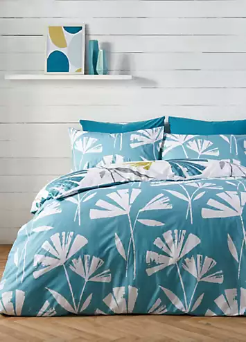 Fusion Alma Teal Duvet Cover Set | Kaleidoscope