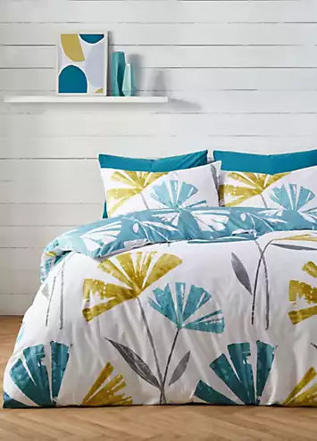 Fusion Alma Teal Duvet Cover Set | Kaleidoscope