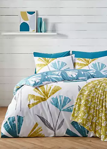 Fusion Alma Teal Duvet Cover Set | Kaleidoscope