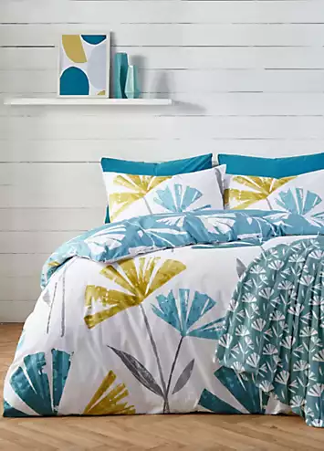 Fusion Alma Teal Duvet Cover Set | Kaleidoscope