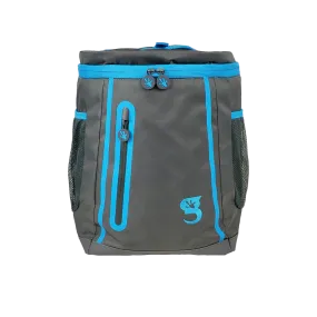 Geckobrands OptiCOOL Backpack Cooler - Gray/Blue