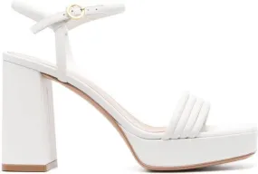 Gianvito Rossi Lena 70mm platform sandals White