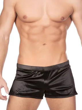 Glossy Satin Shorts