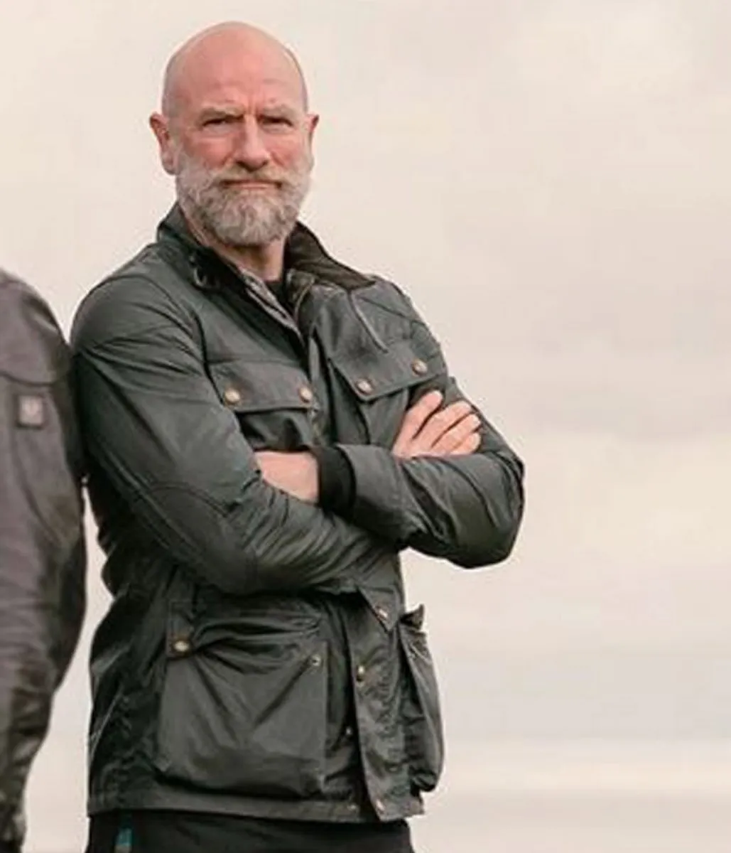 Graham Mctavish Men in Kilts A Roadtrip Sam and Graham Black Jacket