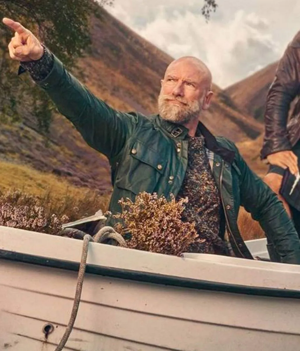 Graham Mctavish Men in Kilts A Roadtrip Sam and Graham Black Jacket