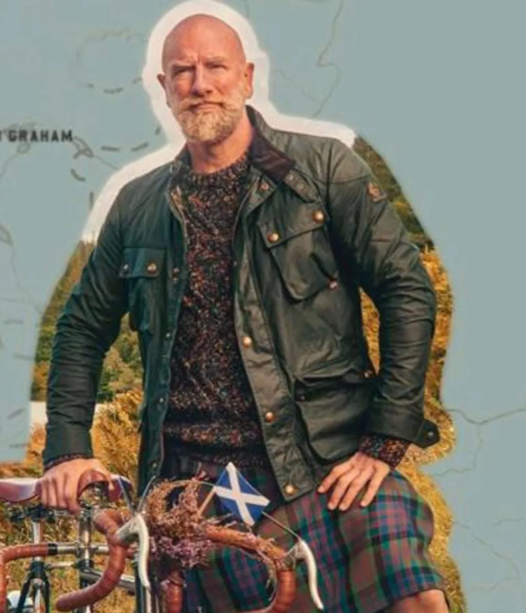 Graham Mctavish Men in Kilts A Roadtrip Sam and Graham Black Jacket