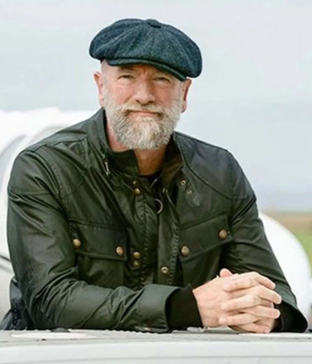 Graham Mctavish Men in Kilts A Roadtrip Sam and Graham Black Jacket