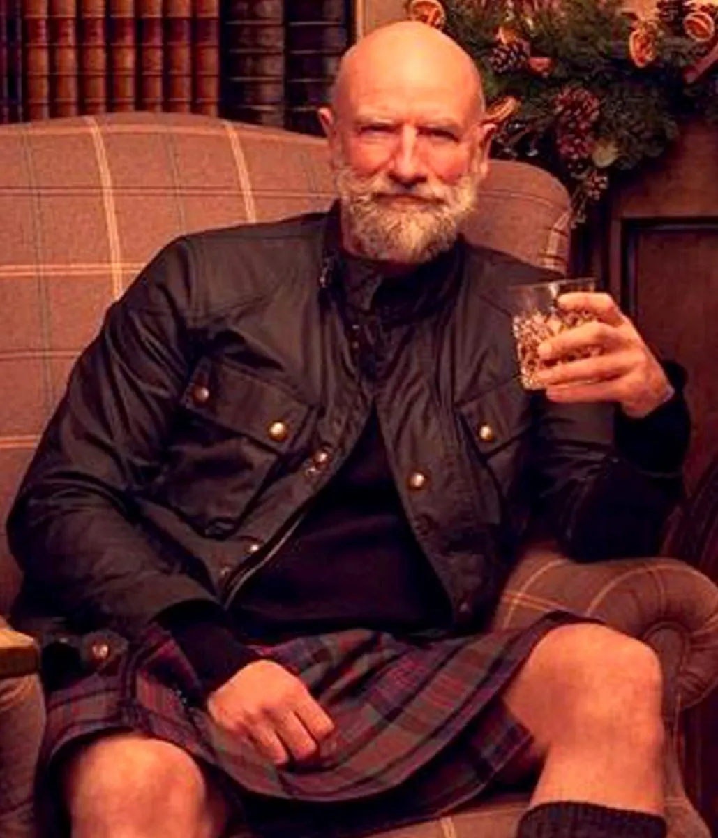 Graham Mctavish Men in Kilts A Roadtrip Sam and Graham Black Jacket