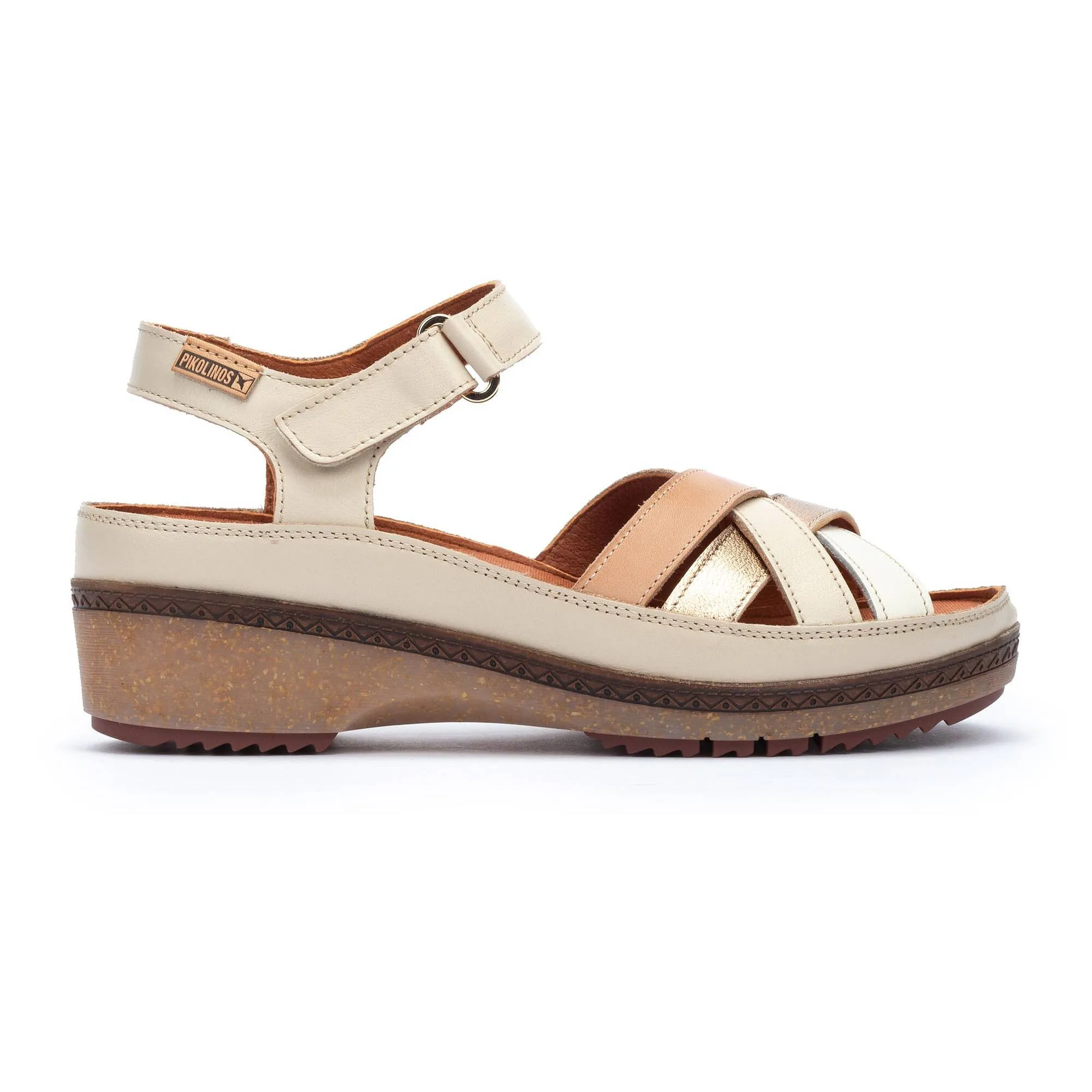 GRANADA Women's sandals with multicolor straps