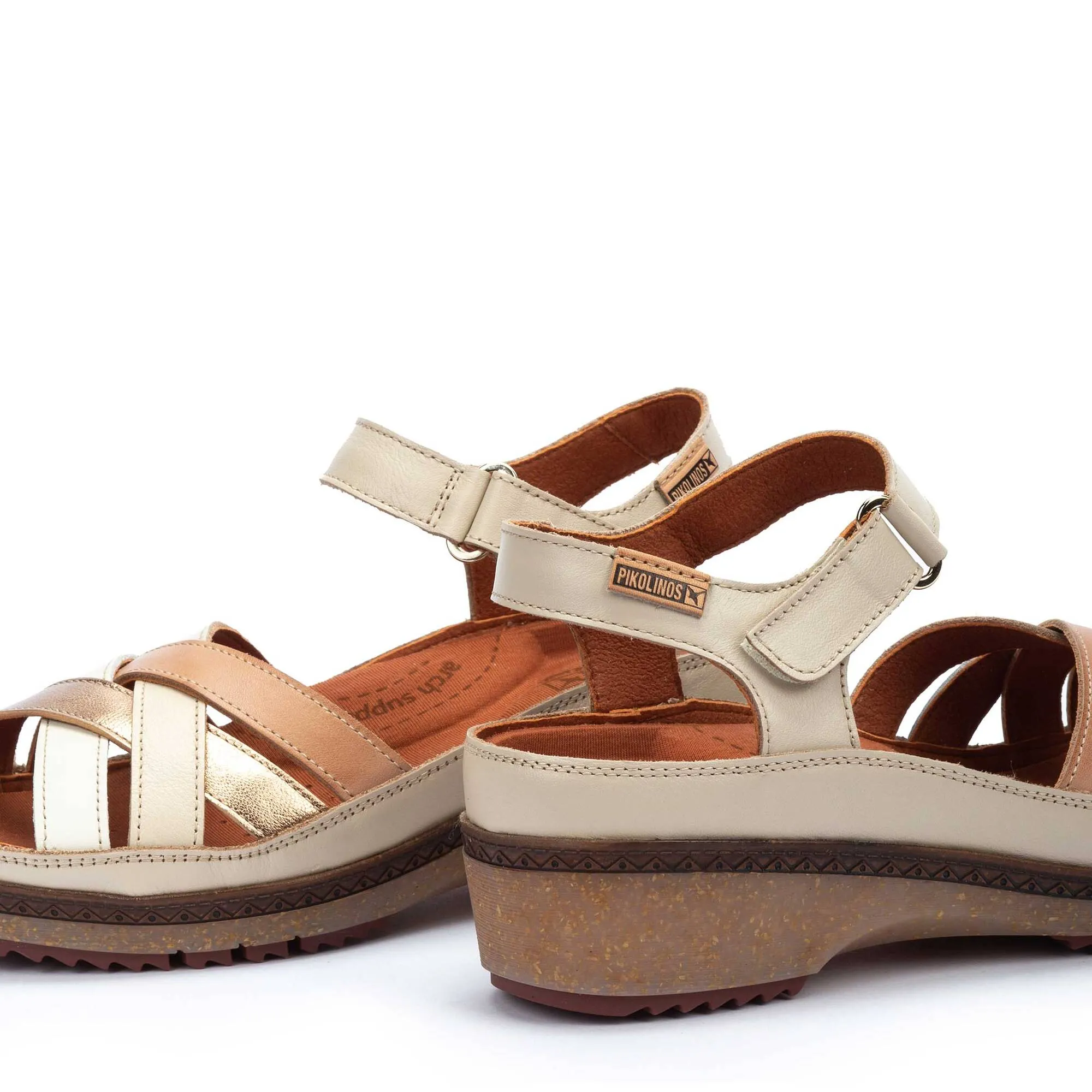 GRANADA Women's sandals with multicolor straps