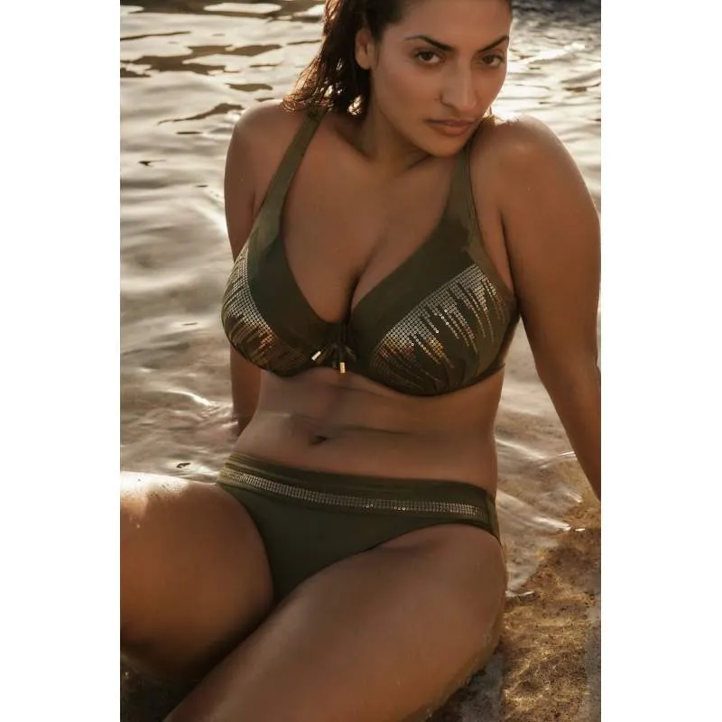 Green triangle Bikini- Unas1 Primadonna Discount- Bikini triangle plus size   Leipzig