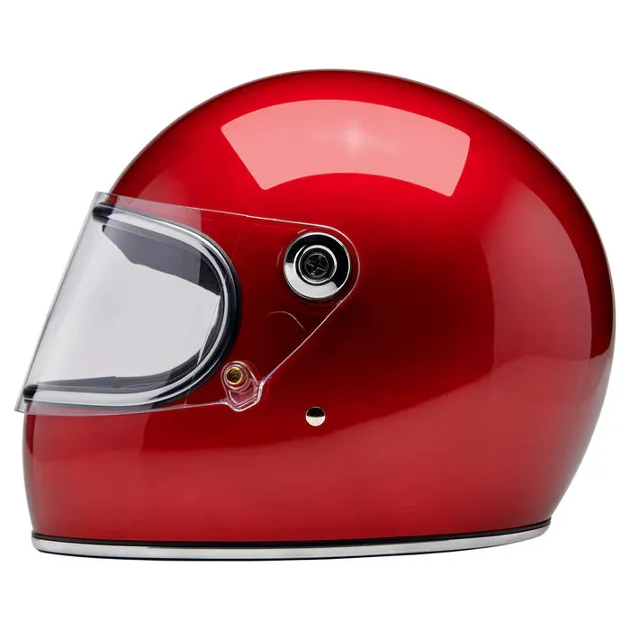 GRINGO S ECE R22.06 HELMET - METALLIC CHERRY RED