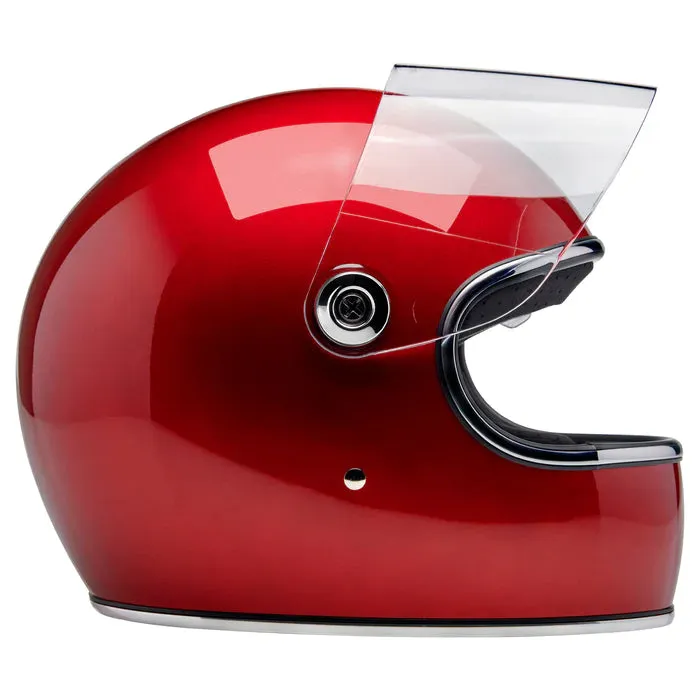 GRINGO S ECE R22.06 HELMET - METALLIC CHERRY RED