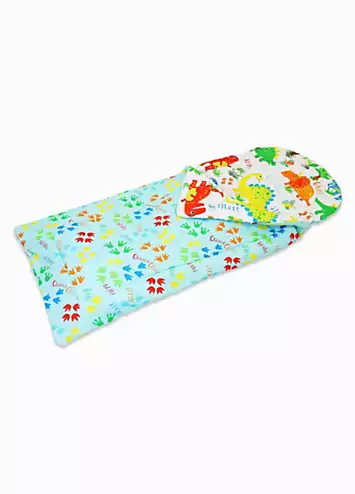 Happy Linen Co. Dinky Dino Reversible Sleeping Bag | Kaleidoscope