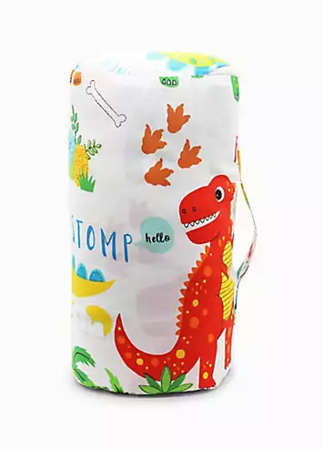 Happy Linen Co. Dinky Dino Reversible Sleeping Bag | Kaleidoscope