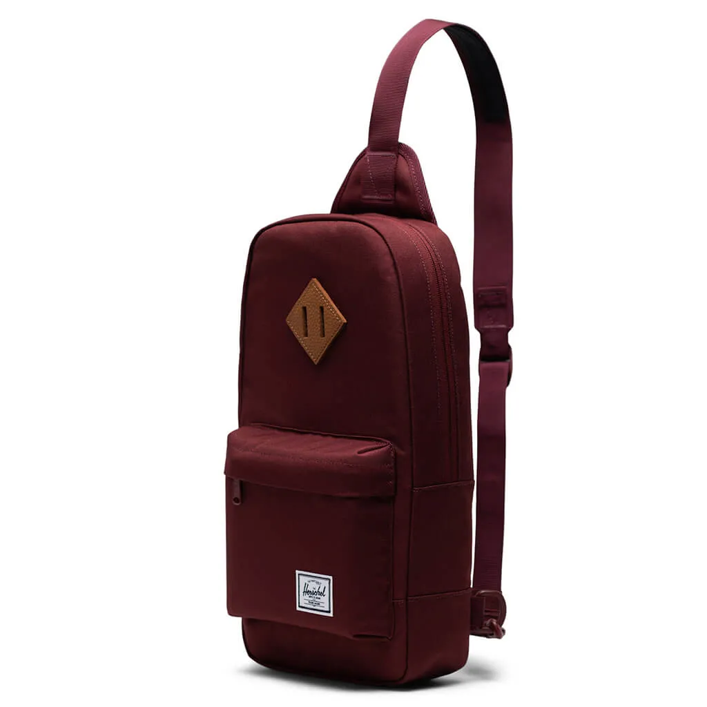 Heritage Shoulder Bag - Port