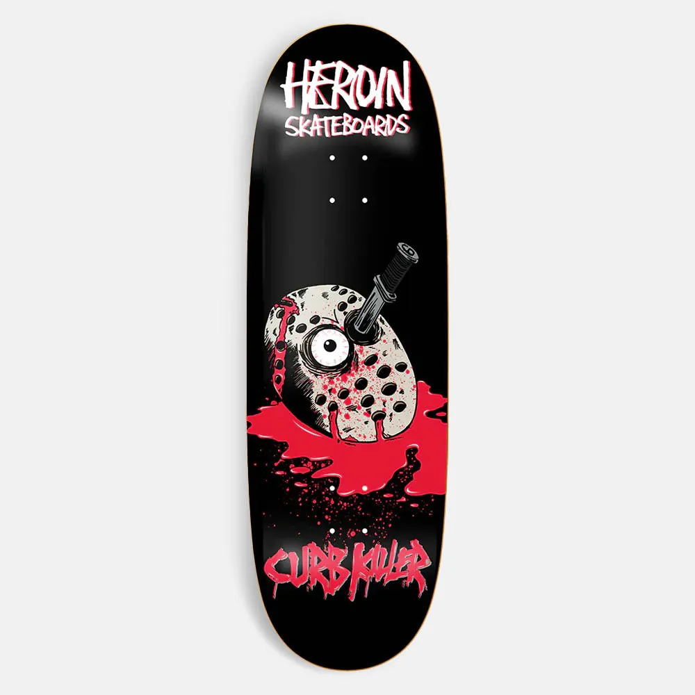 Heroin Skateboards - 10.0 Curb Killer 6 Skateboard Deck