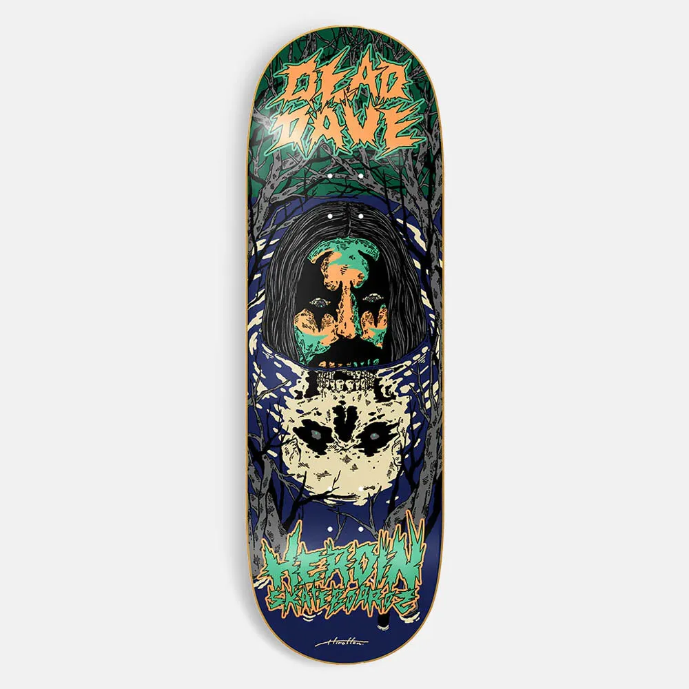 Heroin Skateboards - 10.0 Dead Dave Dead Reflections Skateboard Deck