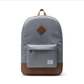 Herschel Supply Heritage Backpack 21.5L - Grey/Saddle