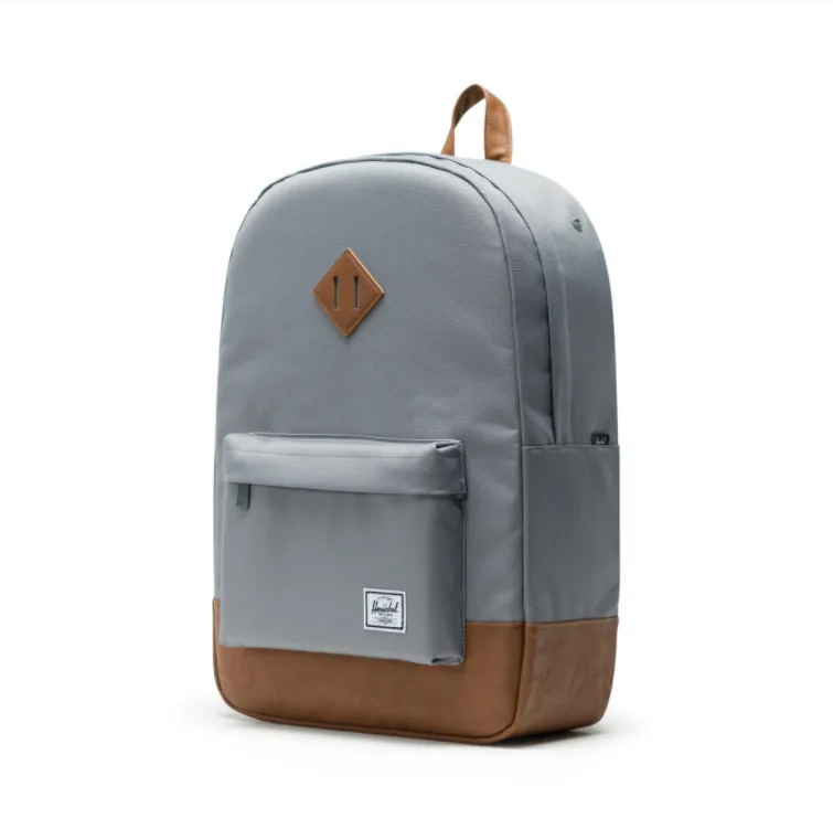 Herschel Supply Heritage Backpack 21.5L - Grey/Saddle