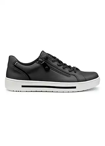 Hotter Leo Wide Women’s Black Athleisure Trainers