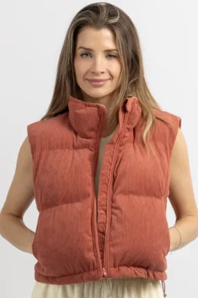 INSIDE OUT SCARLET VEST