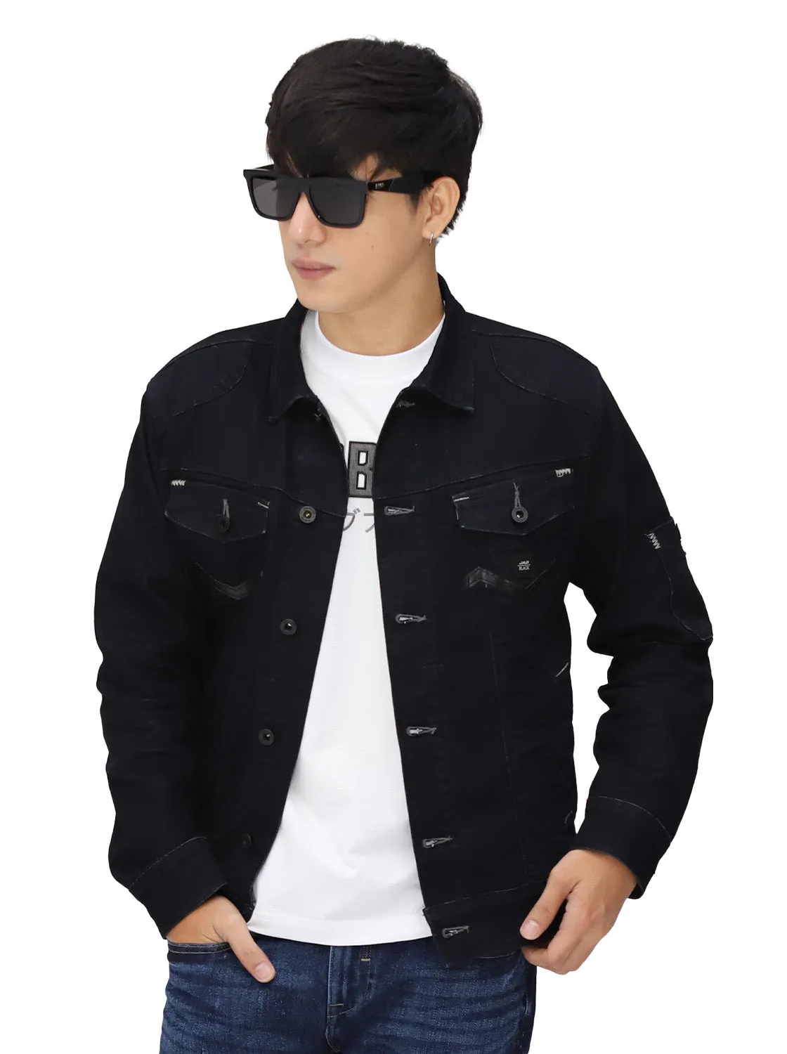 Jag Black Hardcore Collection Featuring Daniel Padilla - Men's Jacket Motto Fit