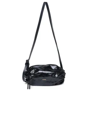 Jil Sander    Jil Sander 'Crossbody' Small Black Calf Lear Bag