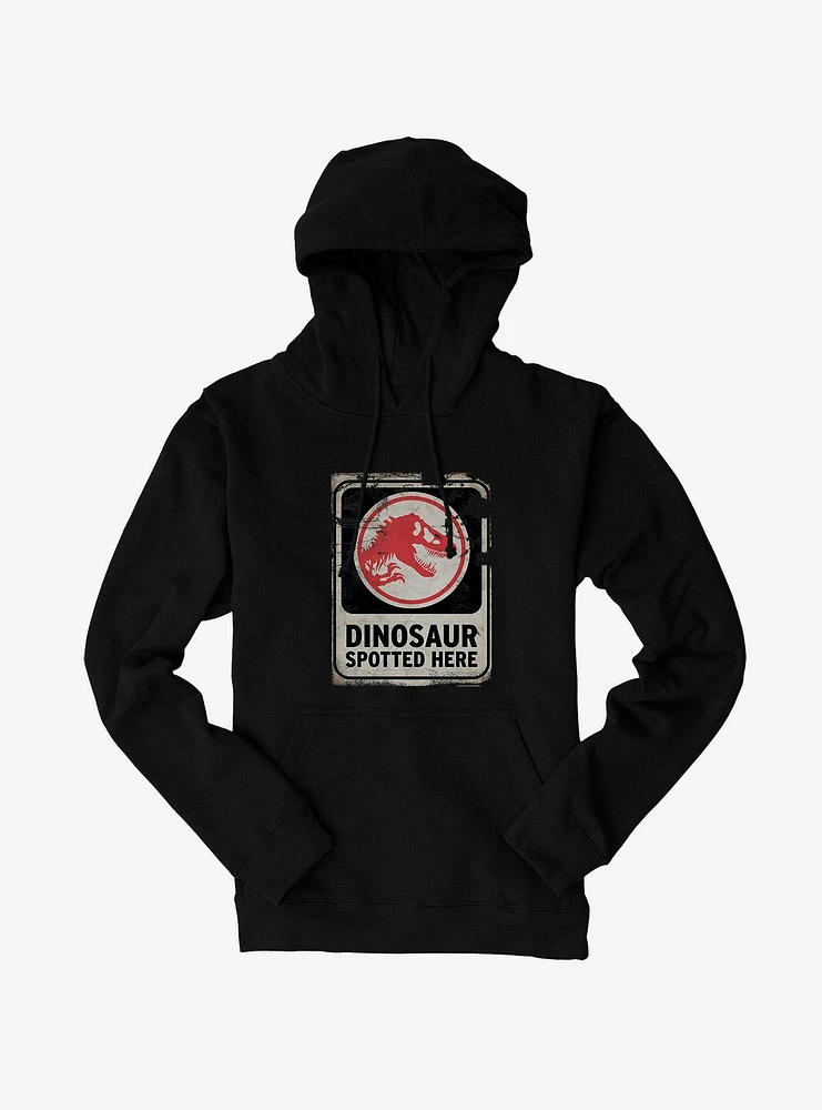 Jurassic World Dominion Dinosaur Spotted Here Hoodie