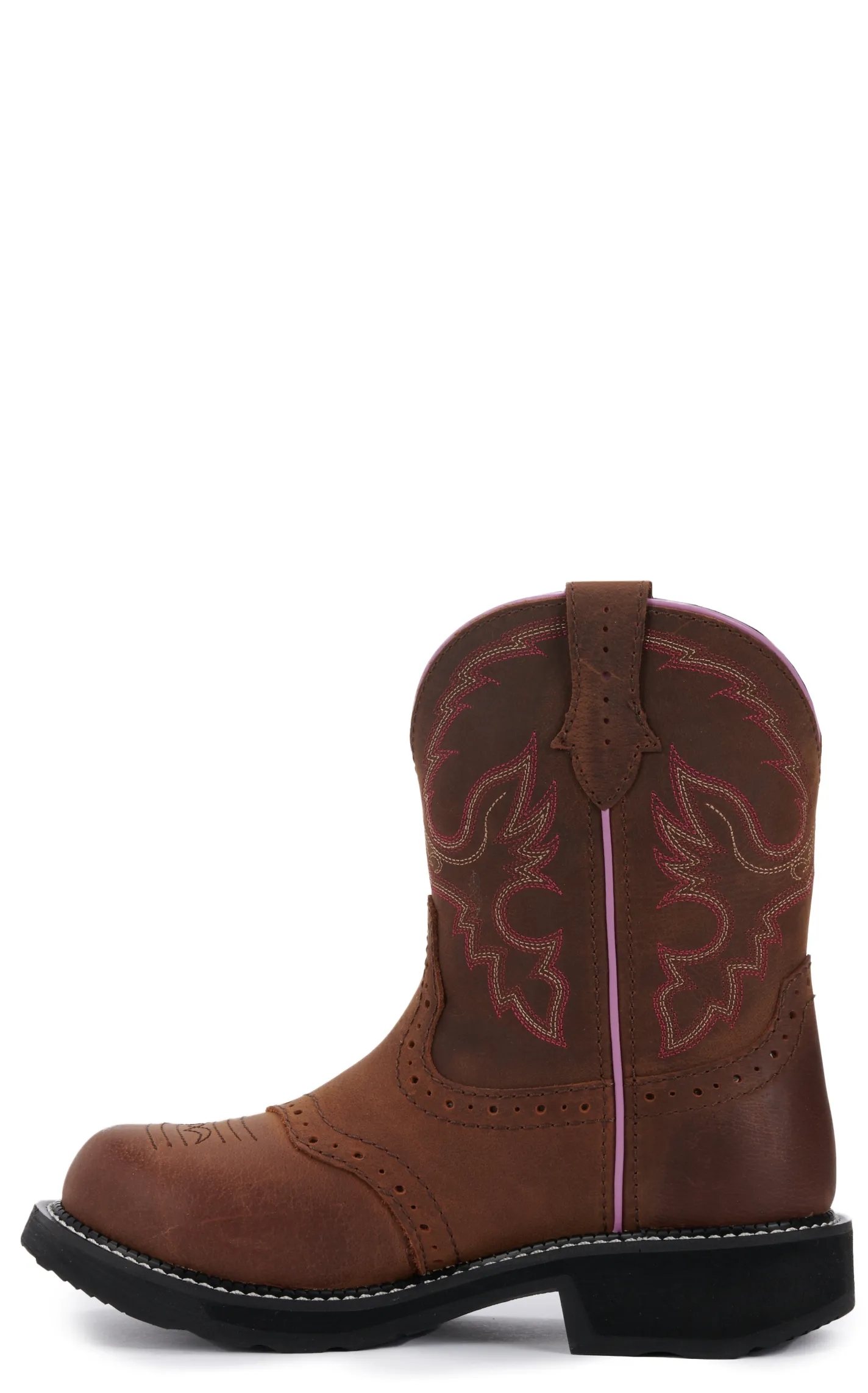 Justin Women's Gypsy Collection Wanette Aged Bark Brown Round Steel Toe Work Boot