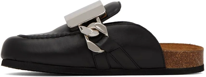 JW Anderson Black Gourmet Chain Mules