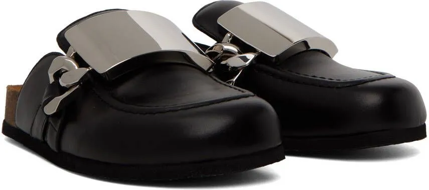 JW Anderson Black Gourmet Chain Mules