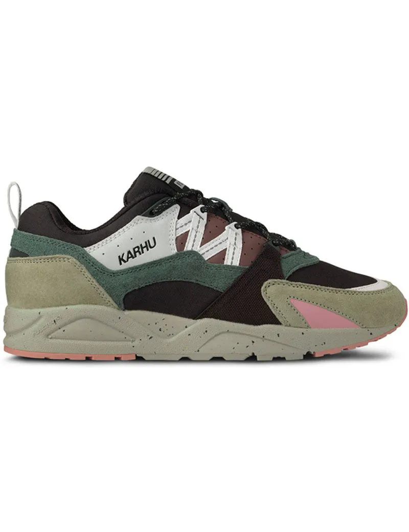 Karhu Fusion 2.0 Mystic Forest Pack Trainers Abbey Stone Bright White