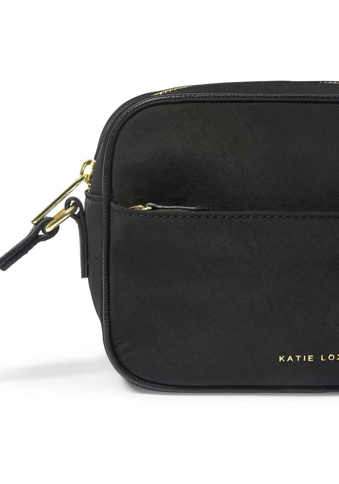 Katie Loxton Nylon Luxe Camera Bag, Black