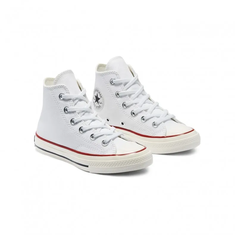 Kids' Converse All Star Chuck Taylor 70 Hi 'Vintage Canvas' (White/Garnet/Egret)