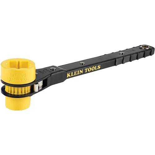 Klein 4-in-1 Lineman's Ratcheting Wrench & FREE LED Headlamp