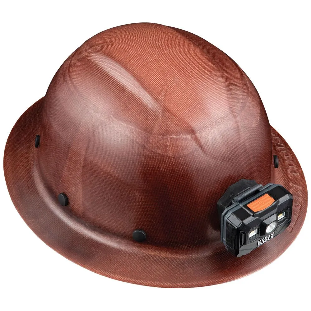 Klein Hard Hat, KONSTRUCT Series, Full-Brim, Class G, Rechargeable Headlamp #60447