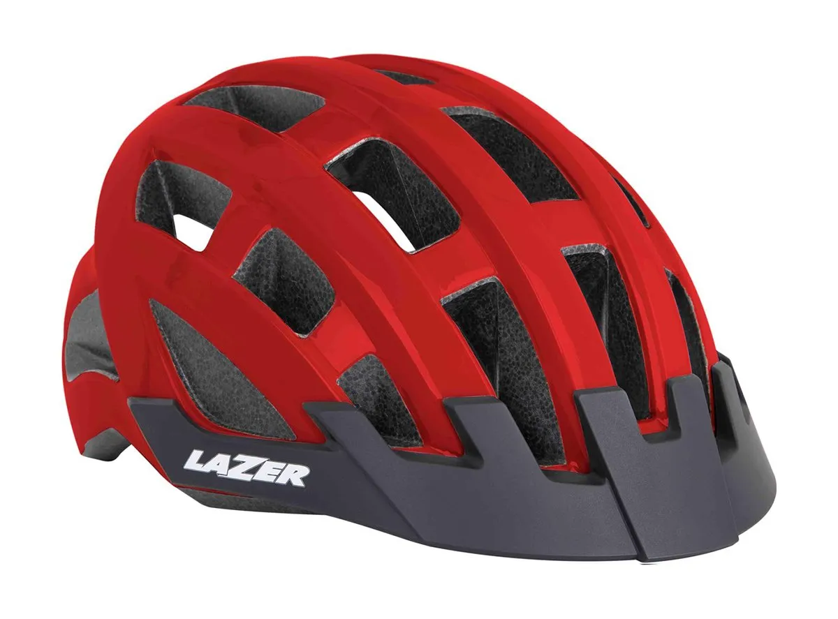 Lazer Compact MTB Helmet - Red